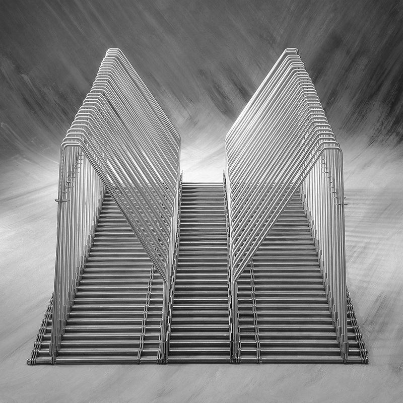 Transport vertical de disques